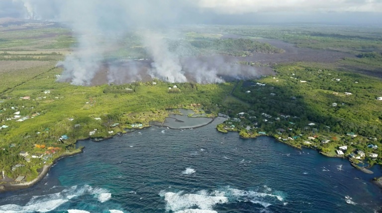حمم بركان كيلويا في هاواي دمّرت مئات المنازل