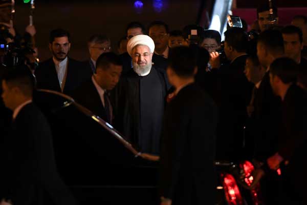 روحاني في الصين للمشاركة في قمة منظمة شنغهاي للتعاون