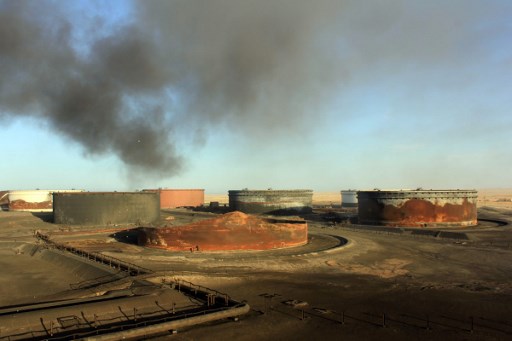 هجوم على منشآت نفطية في شرق ليبيا