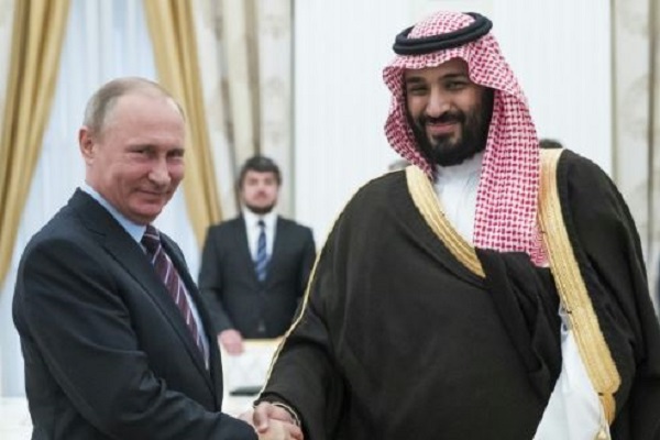 ولي العهد السعودي يغادر إلى روسيا