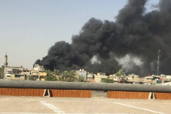 حريق يلتهم أكبر مخازن صناديق الاقتراع في بغداد