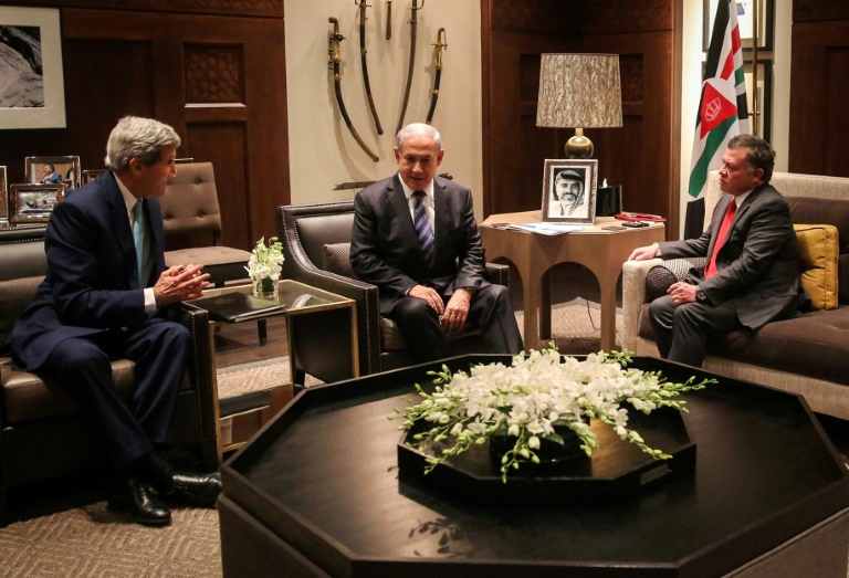 نتانياهو التقى عبدالله الثاني في الأردن