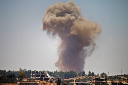 الجيش السوري يبدأ هجوماً في مدينة درعا والنازحون أكثر من 45 ألفاً