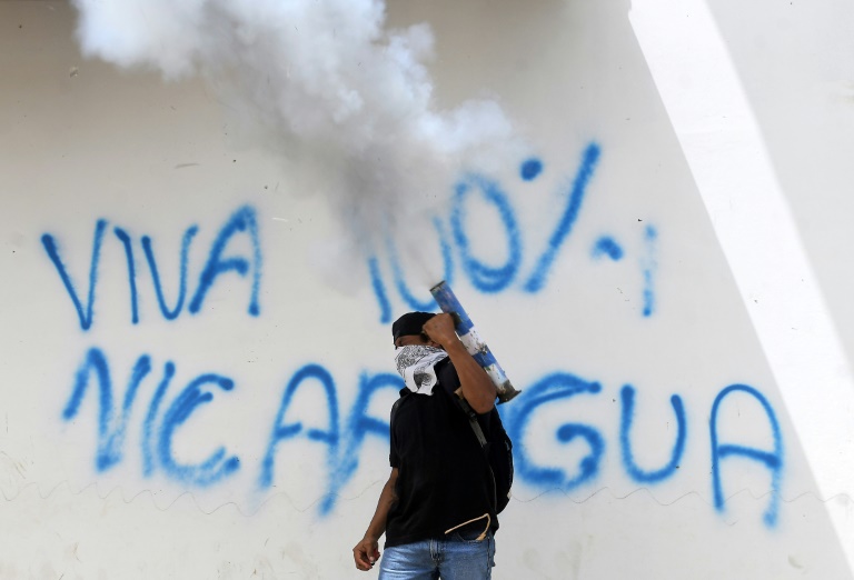 الآلاف يتظاهرون في نيكاراغوا ضد الرئيس أورتيغا