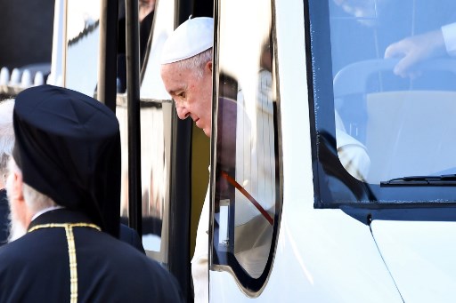 البابا يخشى تلاشي الوجود المسيحي في الشرق الاوسط