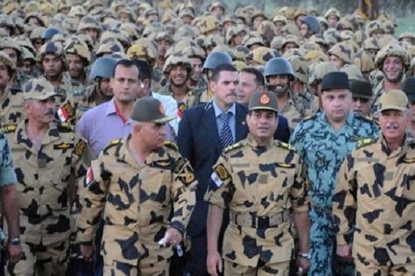 قانون جديد لتكريم بعض قادة الجيش المصري أثناء ثورة 30 يونيو