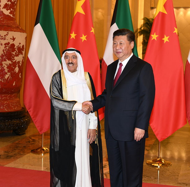 الرئيس الصيني: أمير الكويت صديق حميم
