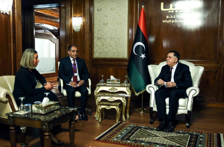 موغيريني تبحث التعاون بين الاتحاد الأوروبي وليبيا