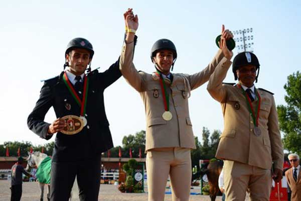 شرطي يفوز بالجائزة الكبرى لبطولة المغرب في ترويض الخيول