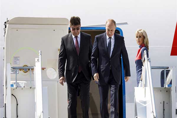 بوتين يصل إلى هلسنكي لعقد القمة مع ترمب