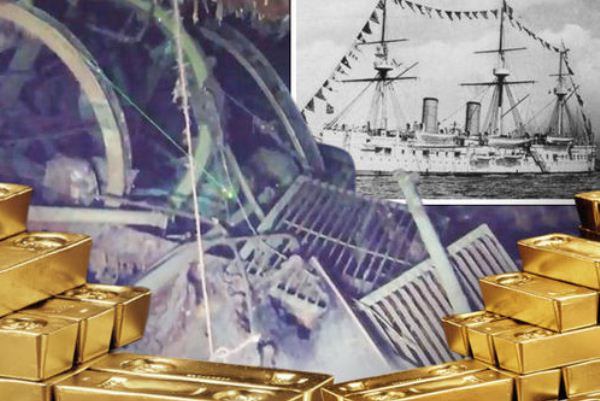 سفينة حربية روسية تحمل كنزًا من الذهب!