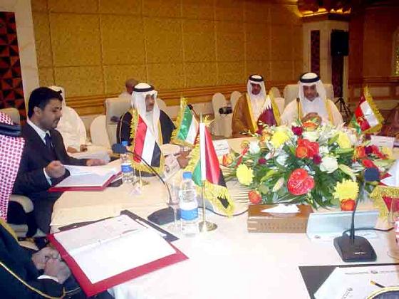 جانب من اجتماع ممثلي الاتحادات الخليجية