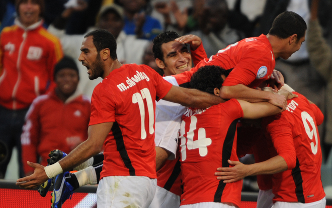 فرحة لاعبي المنتخب المصري لم تكتمل للنهاية