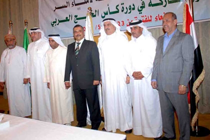 من اجتماع امناء السر للاتحادات المشاركة في كأس الخليج