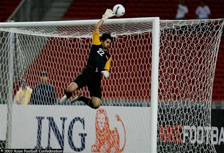 الحارس العراقي نور صبري