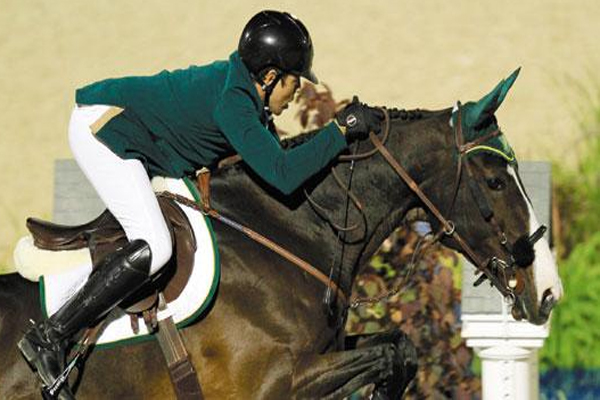 الفارس السعودي عبد الله وليد الشربتلي