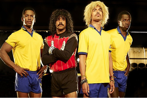 أسبريا على اليمين من أبرز نجوم الجيل الذهبي لكولومبيا