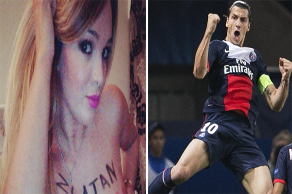 السويدي زلاتان إبراهيموفيتش نجم خط هجوم باريس سان جيرمان