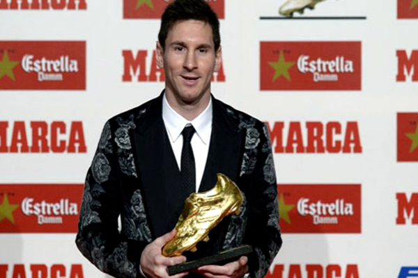 الأرجنتيني ليونيل ميسي نجم المنتخب الأرجنتيني وفريق برشلونة الإسباني