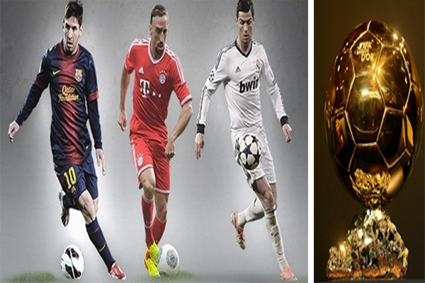 البرتغالي رونالدو والفرنسي ريبيري والأرجنتيني ميسي المرشحين الأكبر لتحقيق الجائزة