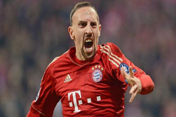 الفرنسي فرانك ريبيري نجم بايرن ميونخ الألماني