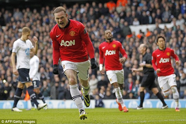 روني على رأس قائمة أغنياء كرة القدم في بريطانيا