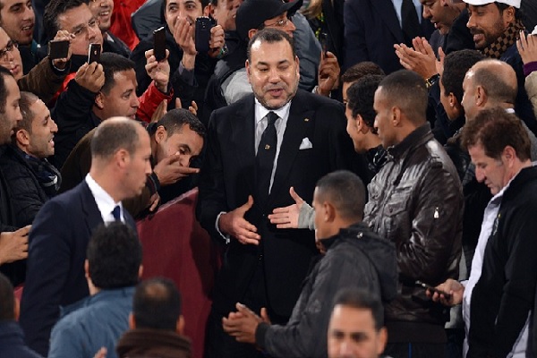 ملك المغرب محمد السادس تابع اللقاء