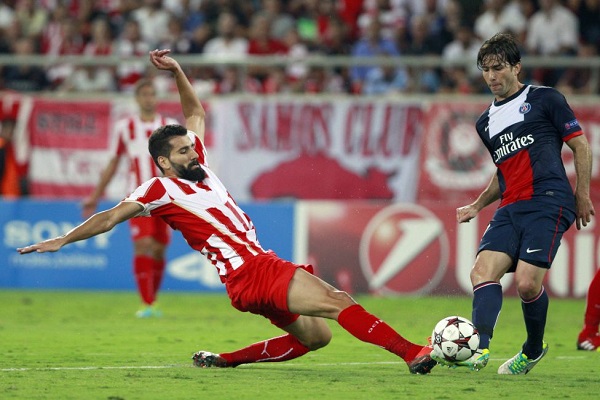 سان جيرمان يتخطى أوليمبياكوس برباعية