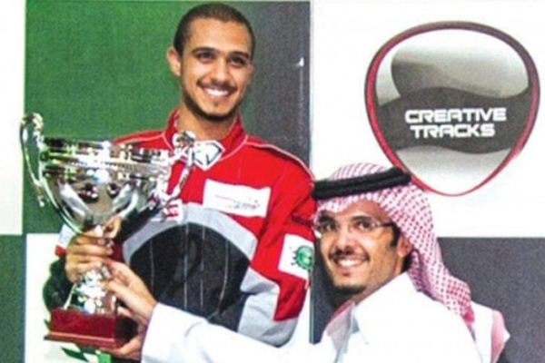 السائق السعودي عبدالله بامقدم