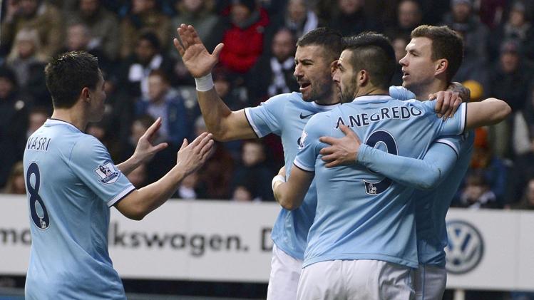 مانشستر سيتي يتصدر الدوري الإنكليزي مؤقتاً