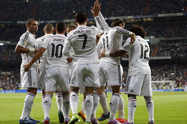 ريال مدريد قوة هجومية ضاربة