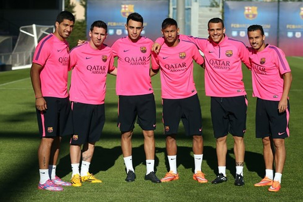 الخيارات الهجومية الستة في هجوم برشلونة - تصوير : ميغيل رويز من موقع النادي الرسمي