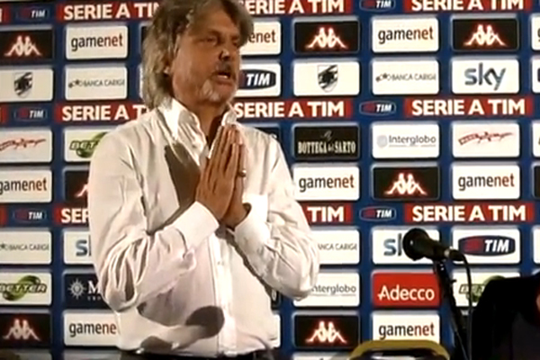 الإيطالي ماسيمو فيريرو رئيس نادي سامبدوريا الإيطالي