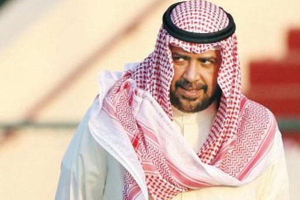الشيخ احمد الفهد رئيس اتحاد اللجان الاولمبية الوطنية