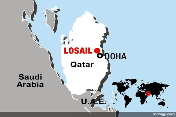 لوسيل تقع بالقرب من الدوحة 