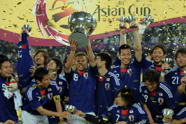 اليابان بطلة النسخة الأخيرة من كأس أمم آسيا في قطر 2011