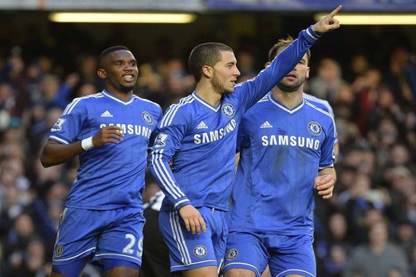 هازارد يقود تشلسي لفوز كبير غلى نيوكاسل