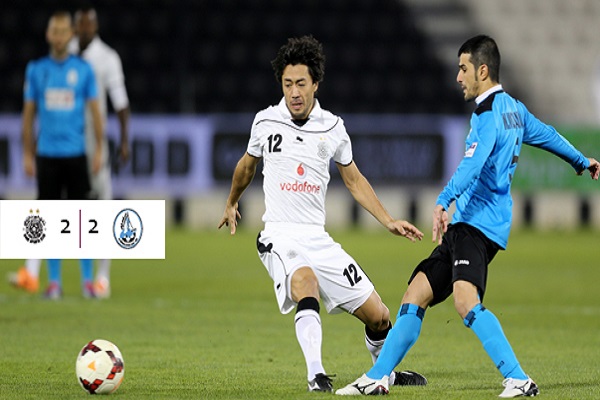 جانب من المباراة