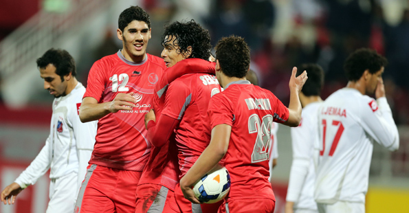 هدف لخويا لم يكن كافياً لمعادلة النتيجة أمام العين الإماراتي