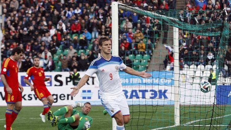 فوز روسيا على أرمينيا في مباراة ودية