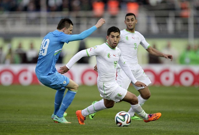 الجزائر تهزم سلوفينيا في البليدة