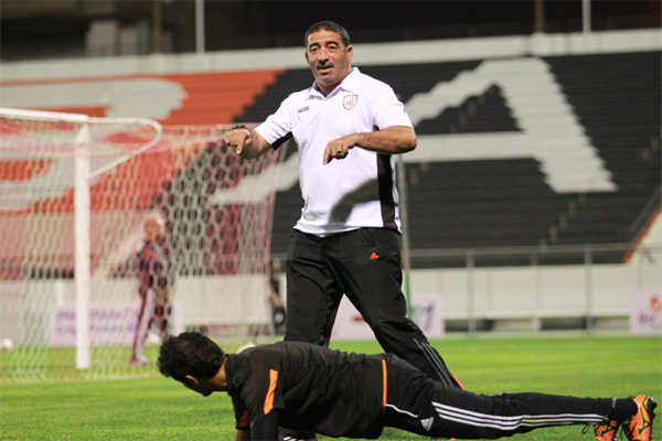 جانب من التدريبات الشبابية ليوم الثلاثاء