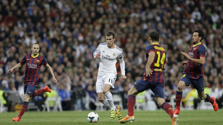 من مباراة ريال مدريد وبرشلونة في البرنابيو