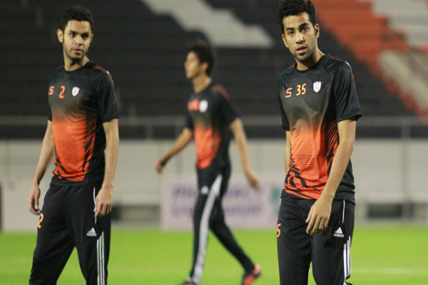 من تدريبات الفريق الشبابي