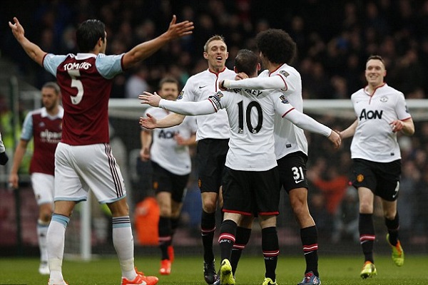 مانشستر يونايتد يتخطى مضيفه وست هام