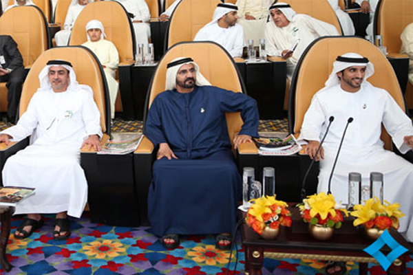 الشيخ محمد بن راشد آل مكتوم تلقى تهنئة الشيخ خليفة بن زايد آل نهيان رئيس دولة الامارات العربية المتحدة