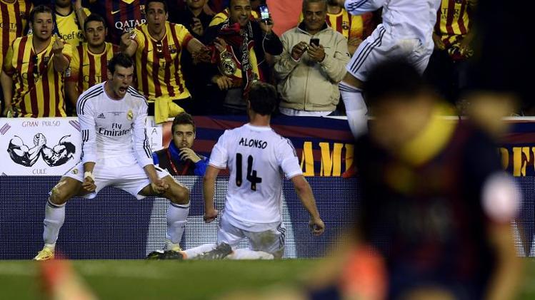 غاريث بيل سجل هدف الفوز لريال مدريد قبل دقائق على نهاية المباراة