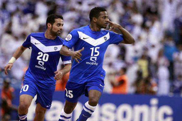 فرحة الشمراني بهدف الفوز للهلال على سبياهان الإيراني