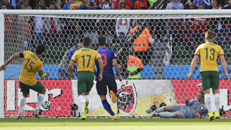 هدف استراليا الثاني في مرمى هولندا