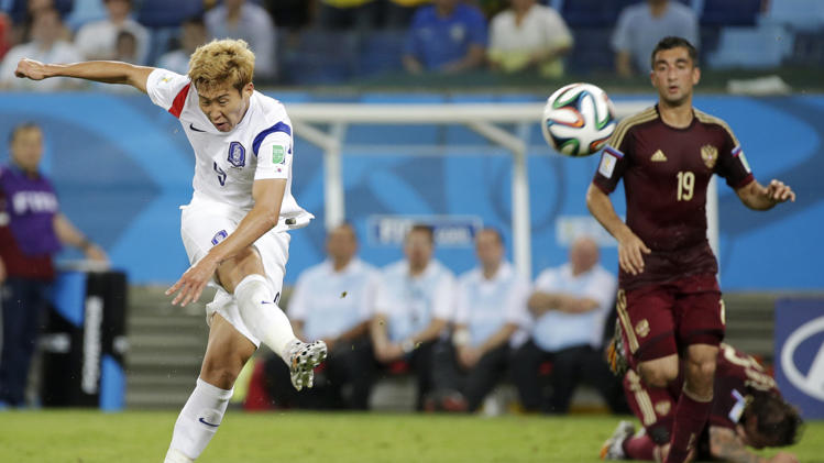 إحدى هجمات كوريا الجنوبية على المرمى الروسي